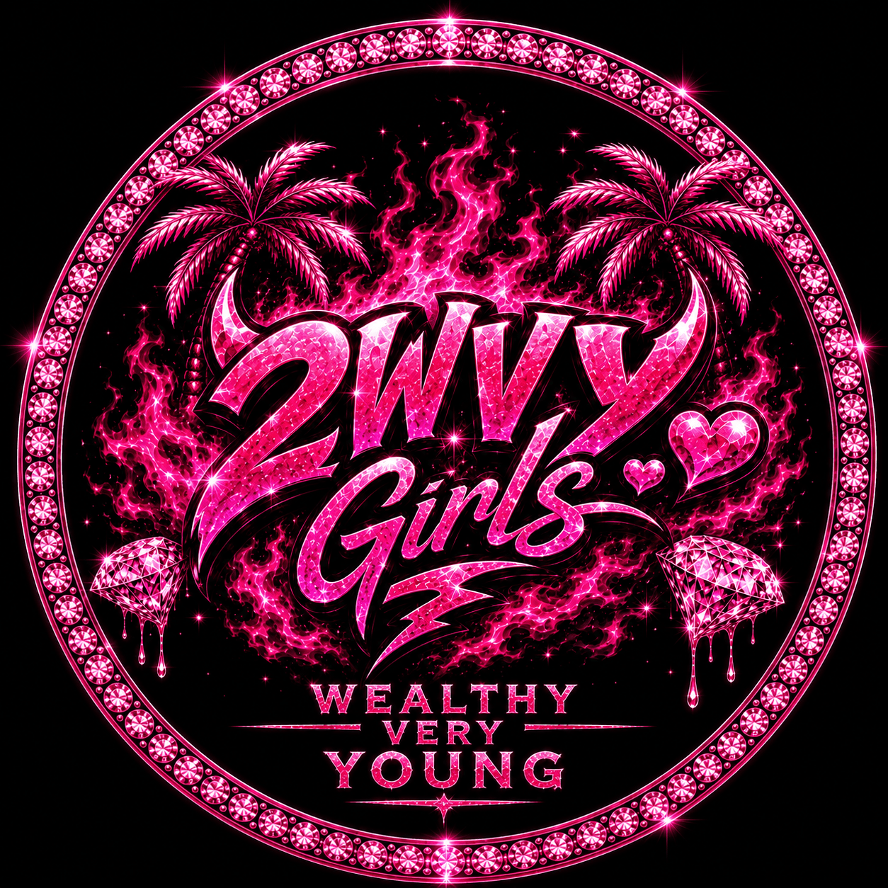 2WVY Girls diamond logo